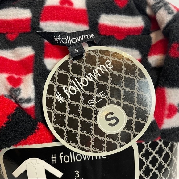 Follow Me PolarFleece Pajama Set NWT - Picture 2 of 8